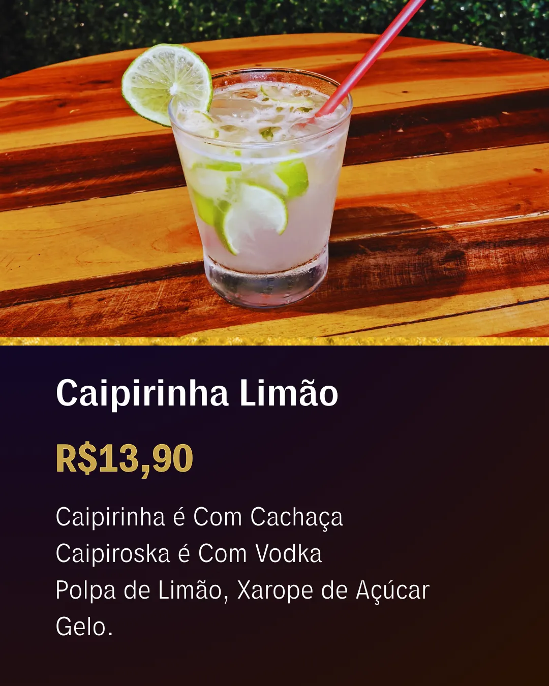 Caipirinha_Caipiroska Limão_resultado
