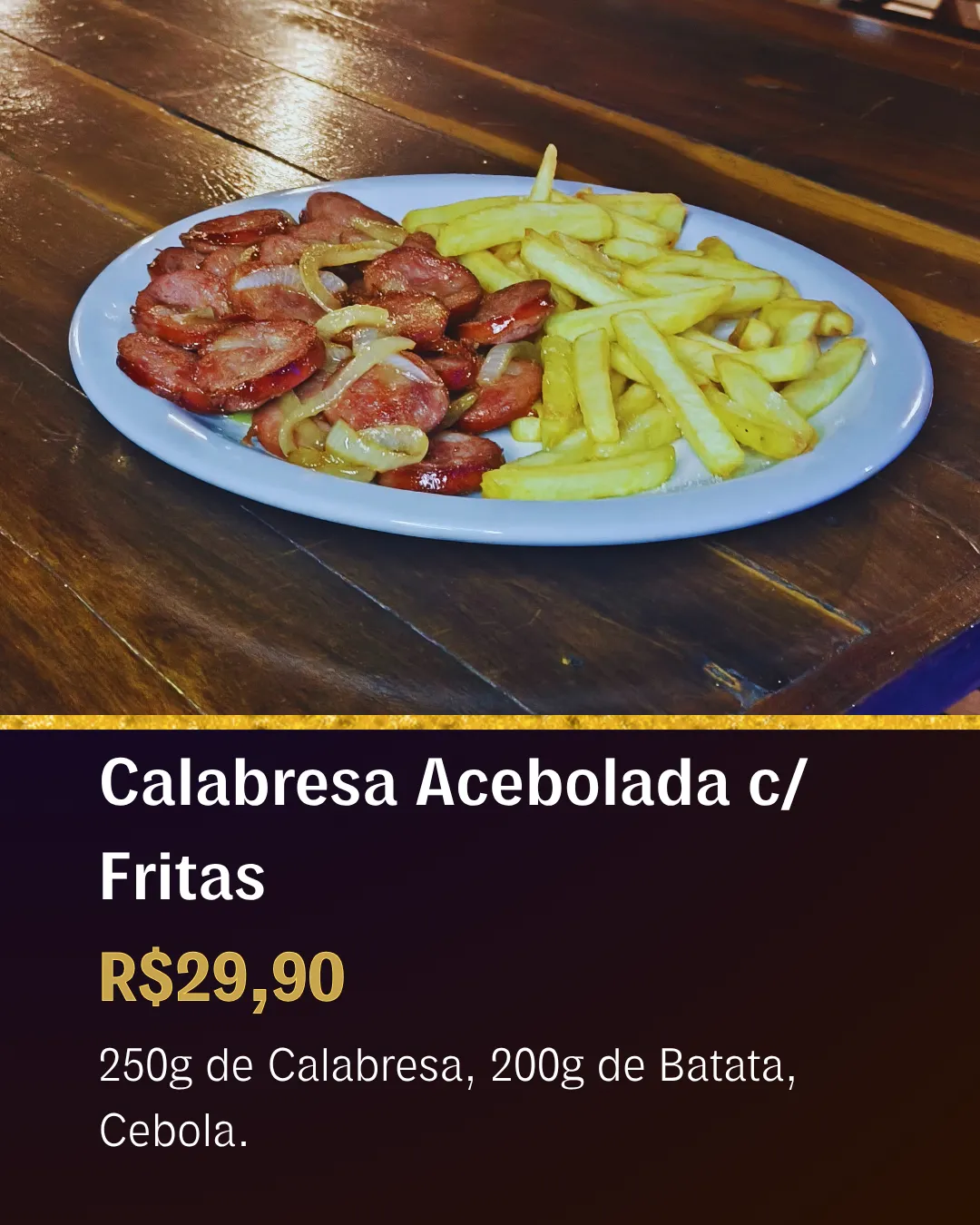 Calabresa Com Fritas_resultado